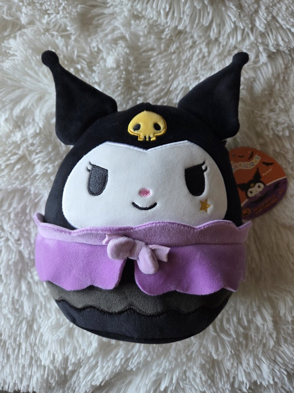 NWT Sanrio Kuromi Halloween Squishmallows Plush